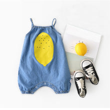 Load image into Gallery viewer, Infant kids Jeans Romper