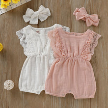 Load image into Gallery viewer, Summer Baby Girl Rompers
