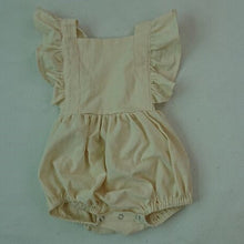 Load image into Gallery viewer, Baby Girl Romper Clothes Linen Summer