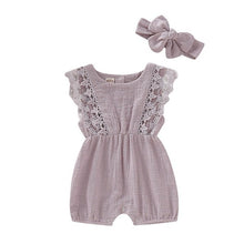 Load image into Gallery viewer, Summer Baby Girl Rompers
